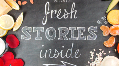 Lush Cosmetics :: Catalog Cover Typography