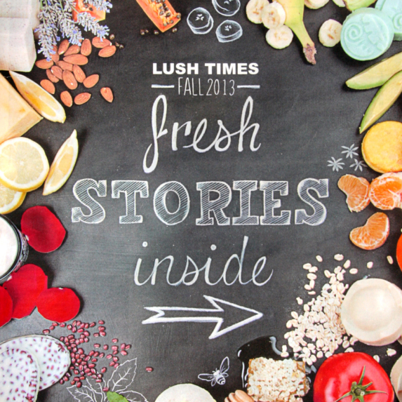 Lush Cosmetics :: Catalog Cover Typography