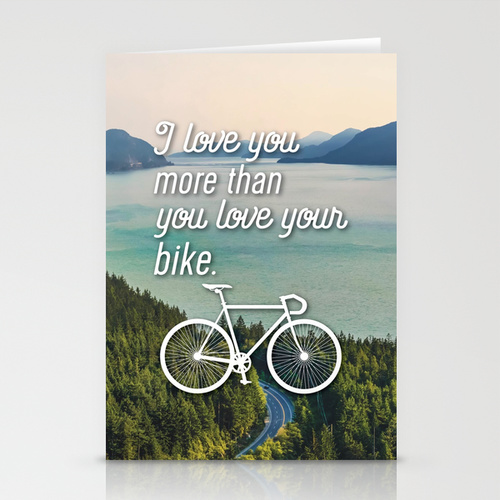 I love you more than you love your bike